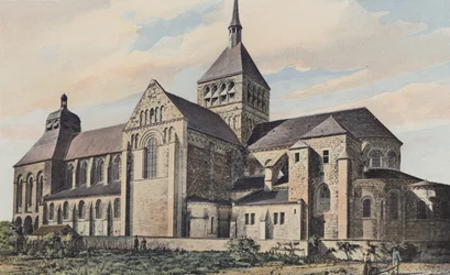 Saint-Benoit-sur-Loire, Abbey Church, Overall South