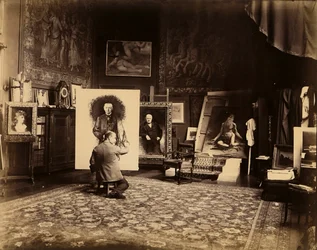 Studio of the painter Leon Bonnat