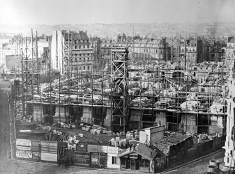 The Building of the Paris Opera House, c.1862-5