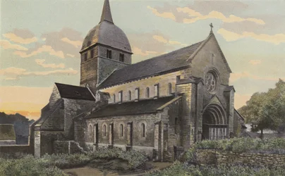 Til-Chatel, Church, Northwest View