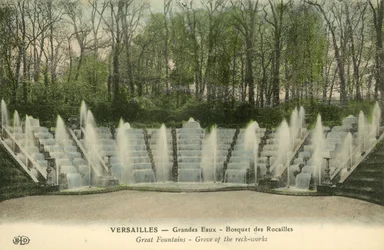 Versailles, Grand Eaux, Bosquet de Rocailles