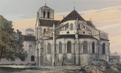 Vezelay, Madeleine Church, Apse, Southeast Side