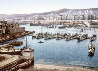 View of Algiers Harbour from the Admiralty
