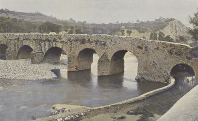 Viviers, Roman Bridge over the Escoutay, Upstream View