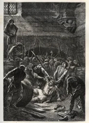 The commune of the city of Laon against the oppression of the bishop Gaudry