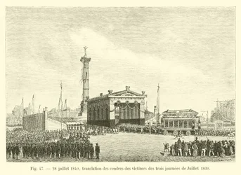 July 28, 1840, Translation of the Ashes of the Victims of the Three Days of July 1830