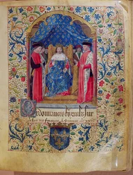 Illustration from the Livre Ferre of the Cour des Comptes