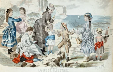 A Beach in Normandy, 1875