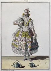 A Creole Lady of Lima, Peru