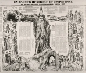 A Historical and Prophetic Calendar of Michel Nostradame (Nostradamus)