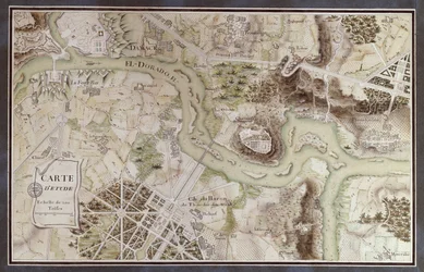 A Map inspired by Candide by Francois Voltaire for a competition organised by the Ecole Nationale des Ponts et Chaussees in Paris