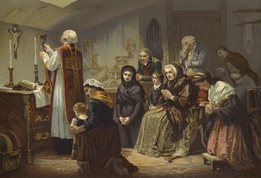 A Mass Under the Terror, France, 1790s