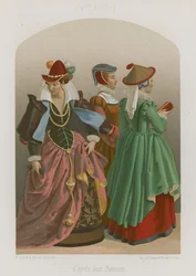 A Group of Well-Dressed Women