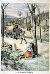 A gypsy girl abandoned by her family in Le Petite Parisien of 15/03/1903
