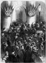 A Thrust at the Entrance of the Public at the Theatre de l