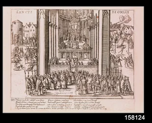 Abjuration of Henri IV at St. Denis on 15th July 1593