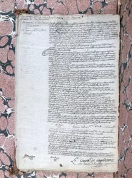 Account of the Confrontation Between Comtesse de la Motte and Cagliostro During the Trial Concerning the Queen