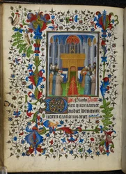 Offices of the Dead (Vespers) from the Chevalier Hours, c.1420