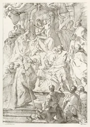 Adoration of the Virgin and Child