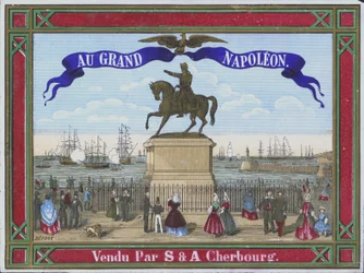Advertisement for Au Grand Napoleon