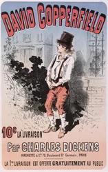 Advertisement for David Copperfield by Charles Dickens, 1884
