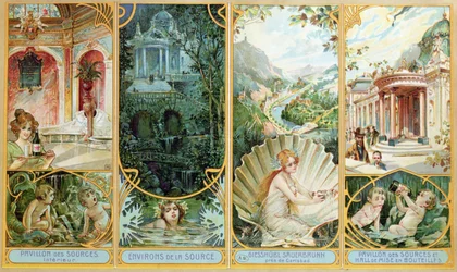 Advertisement for the Mineral Water from Carlsbad, Bohemia