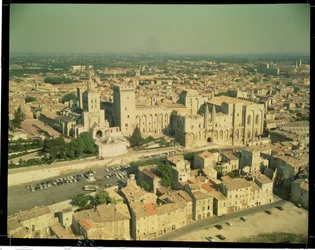 Aerial view of the Palace