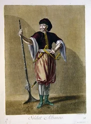 Albanian Soldier, from the 