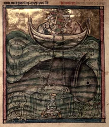 Alexander the Great Lowered onto the Sea-bed in a Glass 