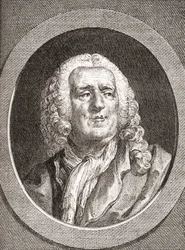 Alexis Piron, 1689-1773. French Epigrammatist and Dramatist. From Les Heures Libres published 1908
