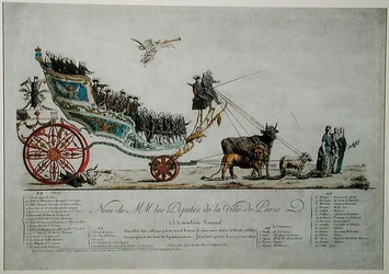 Allegorical representation of the Deputies of the City of Paris at the Assemblee Nationale