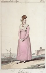 An Arlesienne - engraving