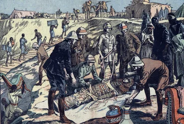 An English Mission Discovers the Tomb of Tin Hinan, Algeria