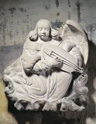 Angel Musician playing a stringed instrument