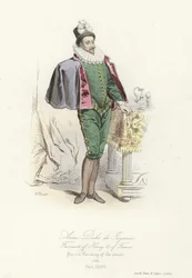 Anne, Duke of Joyeuse, favourite of Henry III of France