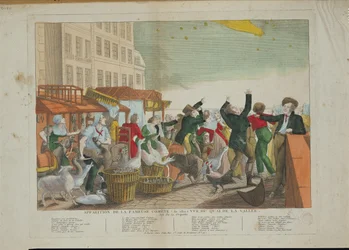 Appearance of the Great Comet in 1811