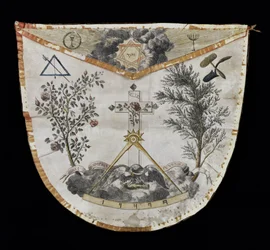 Apron of a Master of the Order of the Rose-Croix