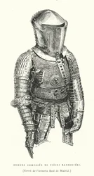 Armour from the Royal Armoury of Madrid, Spain