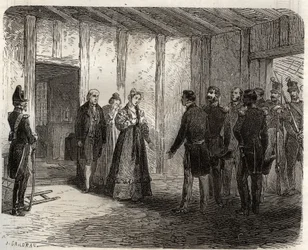 Arrest of Duchess of Berry in Nantes on November 7