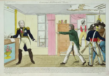 Assassination of Marshal Brune in Avignon, 2 August 1815, 1815