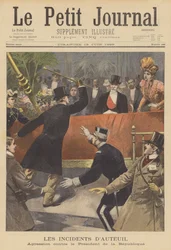 Attack on President Loubet of France