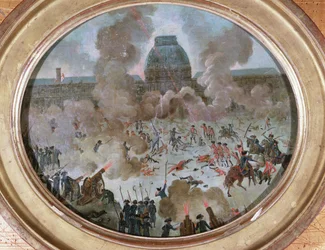 Attack on the Tuileries, Paris, 10th August 1792