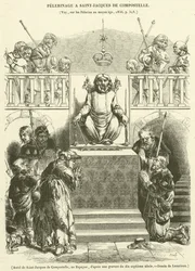 Altar of Saint James of Compostela, in Spain