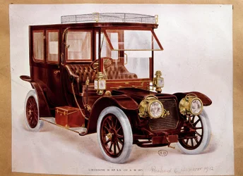 20 HP Limousine Car Model by Panhard and Levassor
