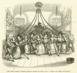 May Ball, given at Versailles during the carnival of 1763