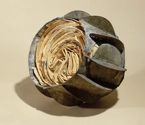 Ball Filled with Letters, Thrown into the River Seine at the Time of the Siege of Paris, 1870-71