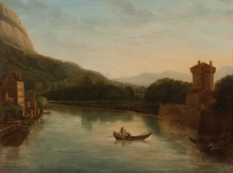 Banks of the Isère in Grenoble