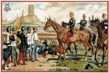 Battle of Solferino: Victory at the Battle of Solferino against the Austrians in 1859 - Forey Division