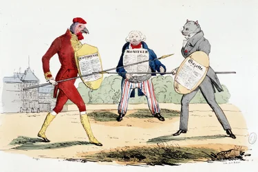 Battle Singular (Duel between Newspapers 