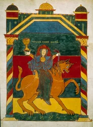 Beast and Woman, Sitting on Her, Rich Prostitute